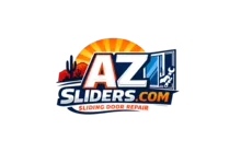 AZsliders.com logo — Phoenix metro sliding glass door repair specialists